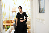 Black Elegance Lehenga Set
