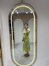 Green Floral Breeze Midi Dress