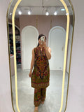 Multicolour Ethnic Kurta Set