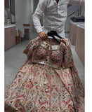 Vibrant Multicolor Embroidered Lehenga Choli