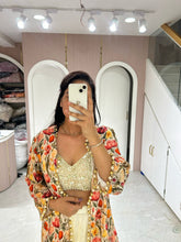 Floral Jacket Palazzo Set