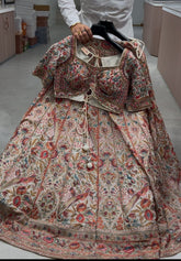 Vibrant Multicolor Embroidered Lehenga Choli