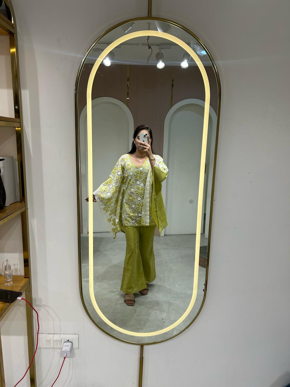 Floral Embroidered Co-ord Set