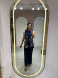 Sleeveless Embroidered Kurta Set