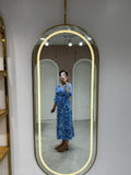 Blue Midi Dress