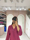 Maroon Dress Set