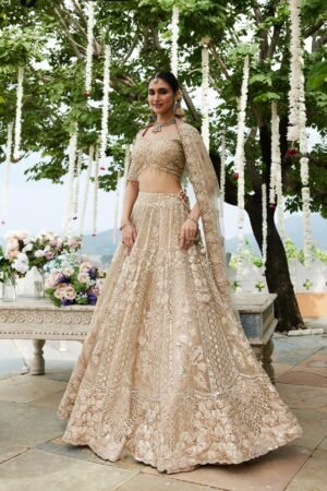 Golden Opulence Lehenga Set