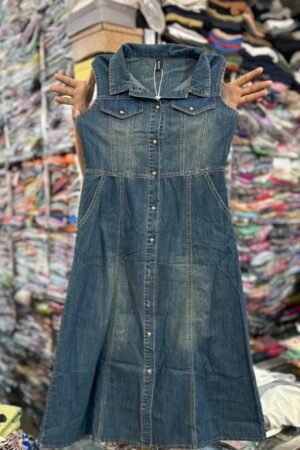 Denim dress