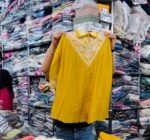 Top kurta with collar dress set