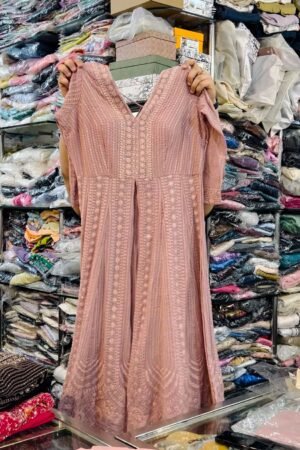 Ethenic anarkali kurta set