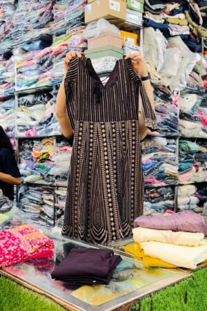 Ethenic anarkali kurta set