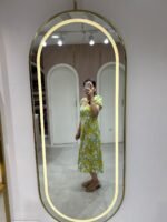 Green Floral Breeze Midi Dress