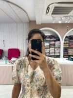 Floral Smocked Midi Dress