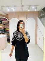 Ornate Black Kurta Set