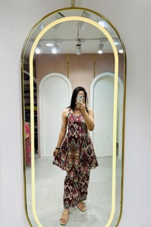 Ikat Elegance Dress Set